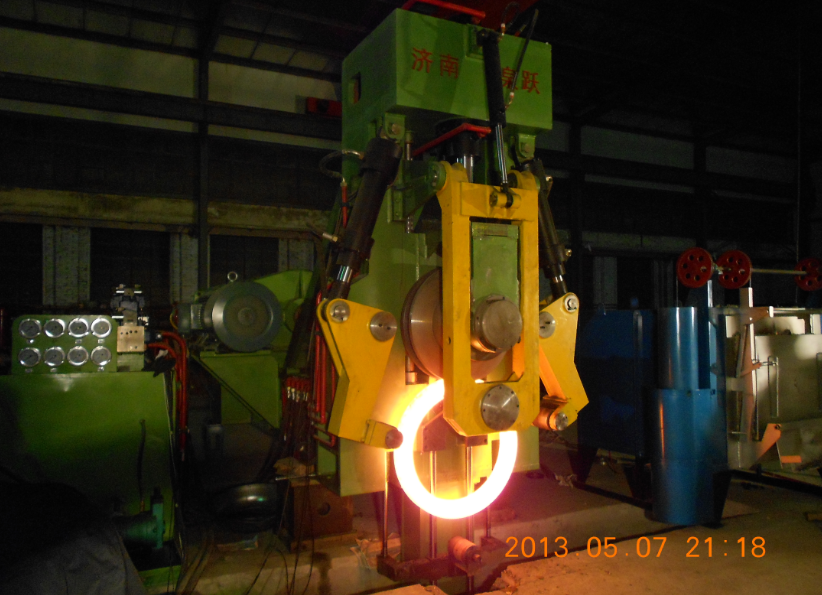 Máquina de laminação de anel vertical CNC D51K-1200mm